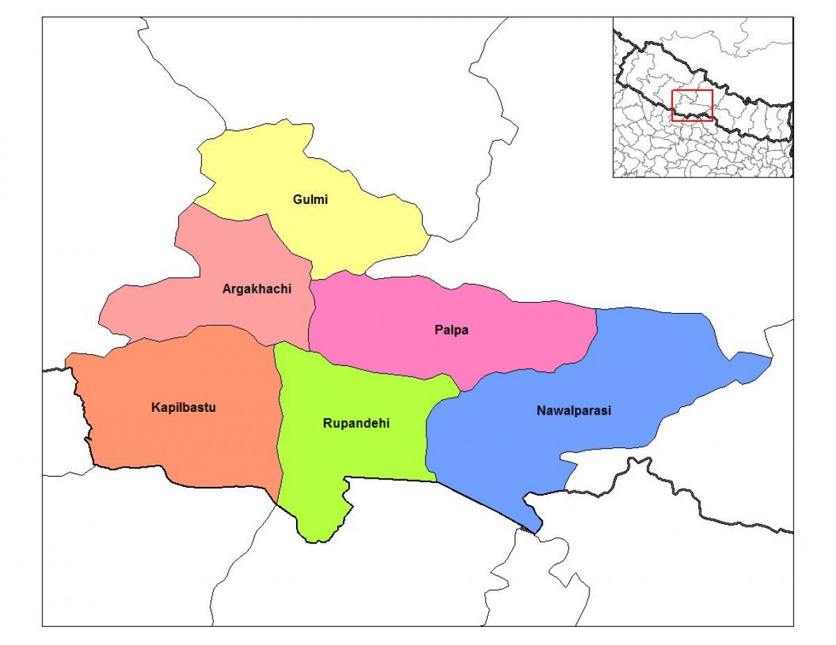 Peta dari rupandehi nepal