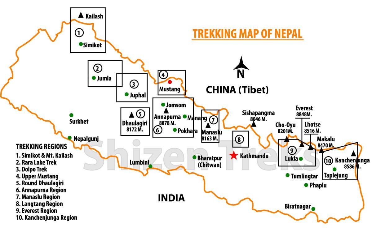 nepal trek peta