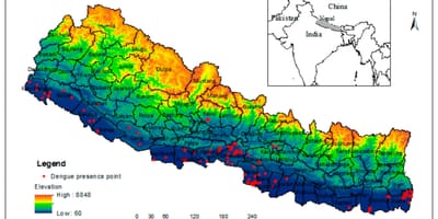 Peta dari nepal iklim