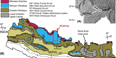 Peta geologi nepa