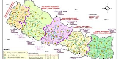 Peta gis nepal