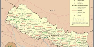 Peta Online dari nepal