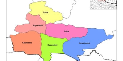 Peta dari rupandehi nepal