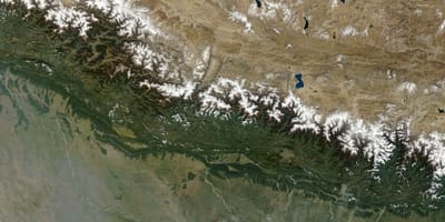Peta dari satelit nepal live
